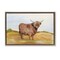 Stupell Industries Farm Animal In Pasture Floating Frame, design by Jean Plout